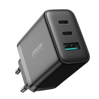 Netwerkoplader Joyroom JR-TCF10, 32W, 3A, 1 x USB-A - 2 x USB-C, Zwart 