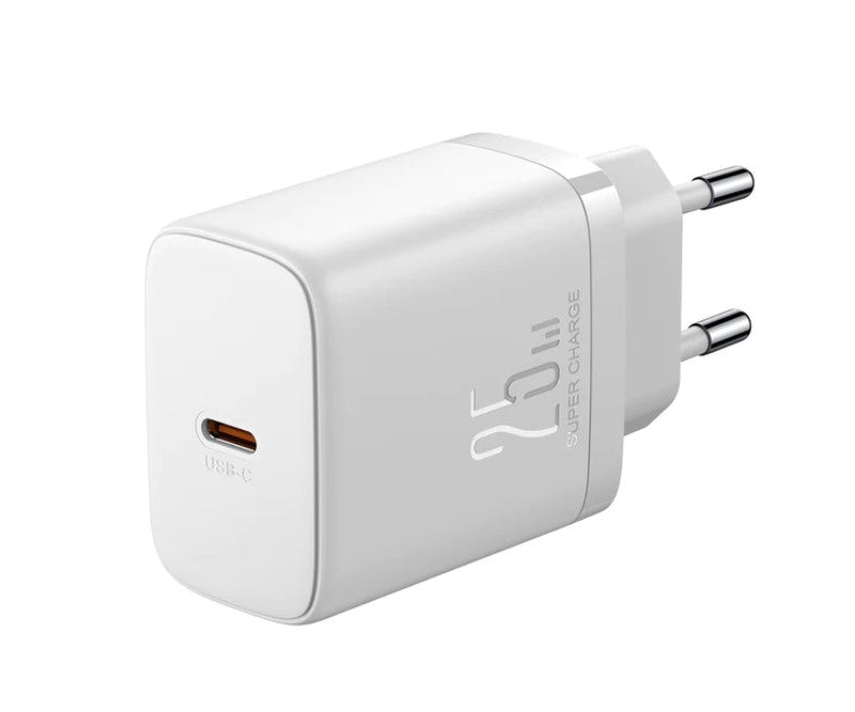 Joyroom JR-TCF11 Wall Charger, 25W, 3A, 1 x USB-C, White