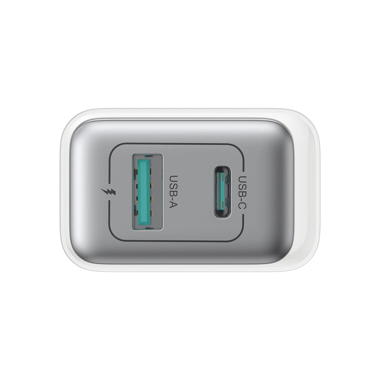 Netwerkoplader Joyroom JR-TCF15, 30W, 5A, 1 x USB-A - 1 x USB-C, Wit