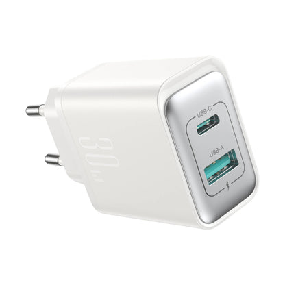 Netwerkoplader Joyroom JR-TCF15, 30W, 5A, 1 x USB-A - 1 x USB-C, Wit