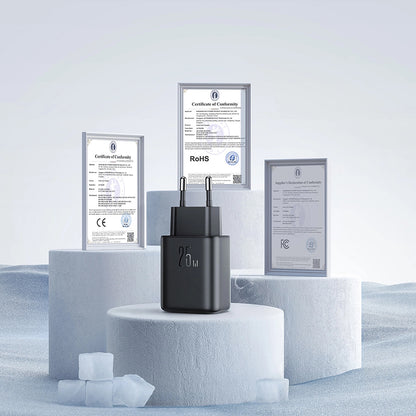 Joyroom JR-TCF23 Netwerkoplader, 25W, 3A, 1 x USB-C, Zwart