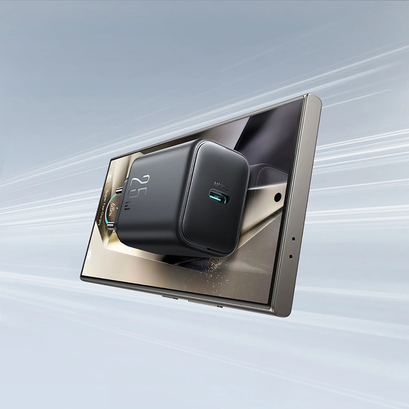Joyroom JR-TCF23 Netwerkoplader, 25W, 3A, 1 x USB-C, Zwart