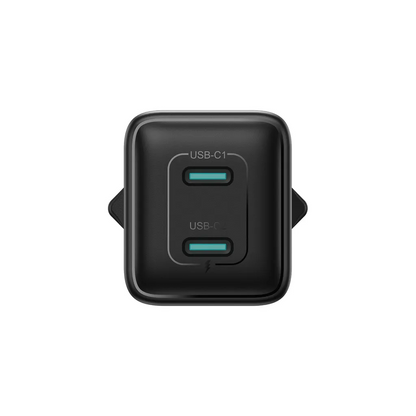 Joyroom JR-TCG17 Netwerkoplader, 45W, 3A, 2 x USB-C, Zwart