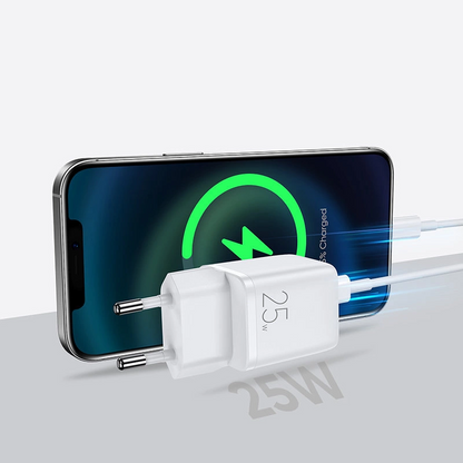 Joyroom L-P251 Netwerkoplader, 25W, 3A, 1 x USB-C, Wit