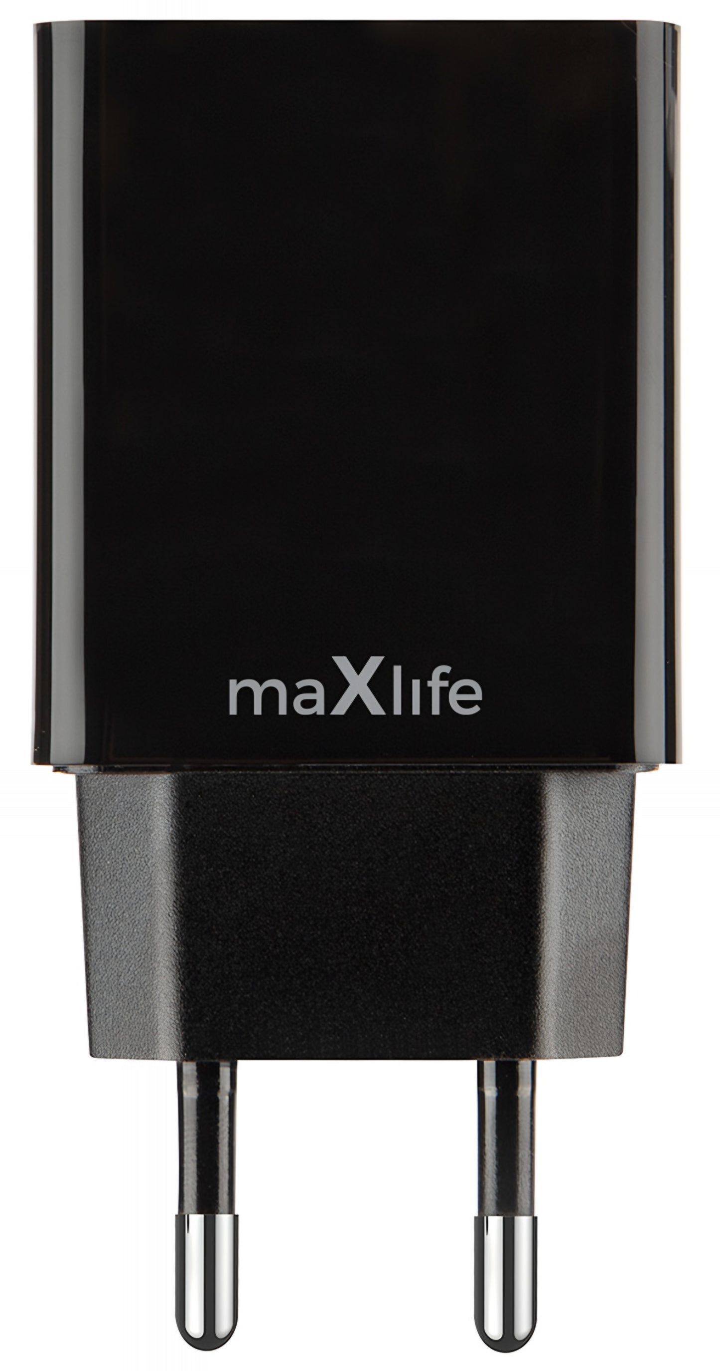 MaXlife MXTC-12 Network Charger, 24W, 2.4A, 2 x USB-A, Black