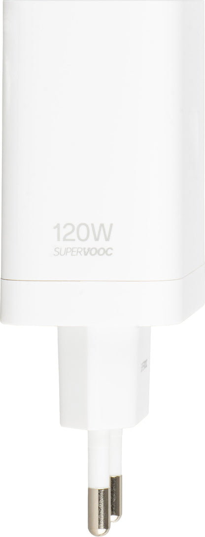 OnePlus Netlader, 120W, 1 x USB-A, Wit