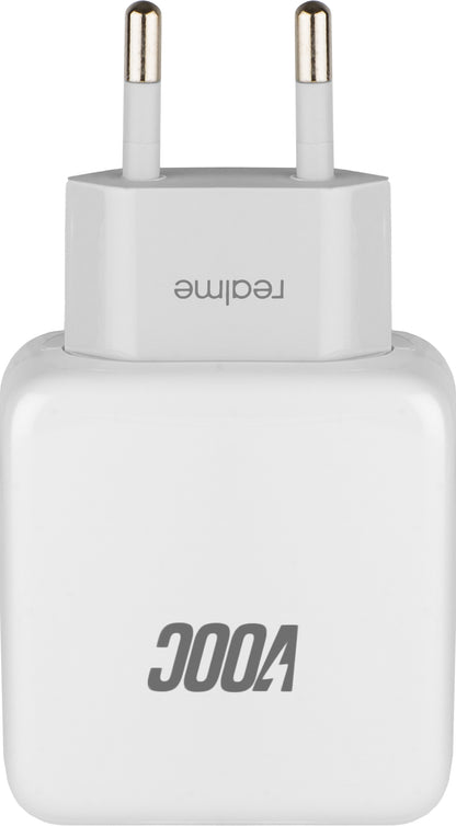 Realme Netwerkoplader, 20W, 4A, 1 x USB-A, Wit VC54JCEH