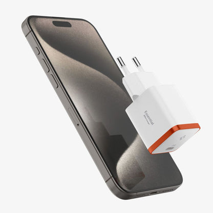 Netlader Spigen EE301EU Essential, 30W, 3A, 1 x USB-C, Wit ACH08449