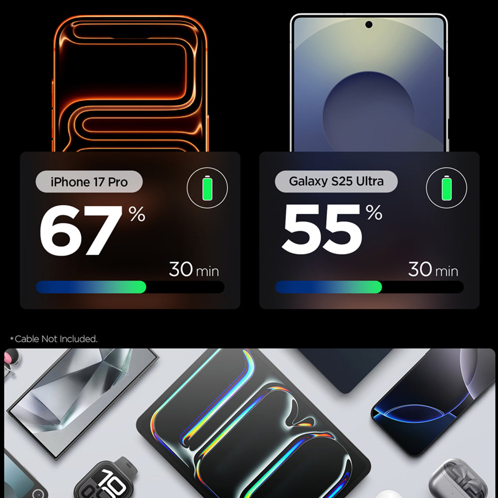 Spigen EE301EU Essential Netwerkoplader, 30W, 3A, 1 x USB-C, Wit KF2363556