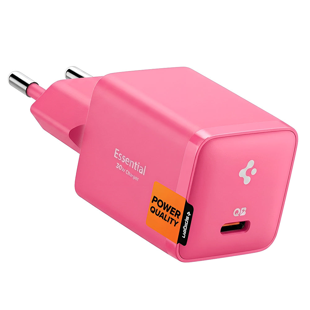 Spigen EE301EU Essential Netlader, 30W, 3A, 1 x USB-C, Roze ACH10449
