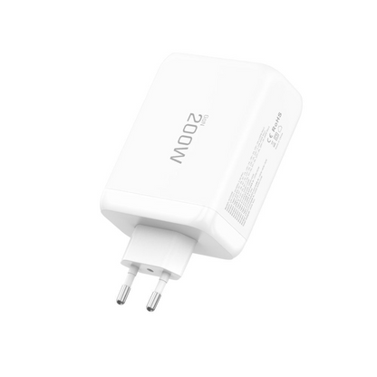Netwerkoplader Tech-Protect NC200W-GAN, 200W, 5A, 1 x USB-A - 3 x USB-C, Wit