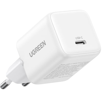 UGREEN X513 Network Charger, 30W, 3A, 1 x USB-C, White