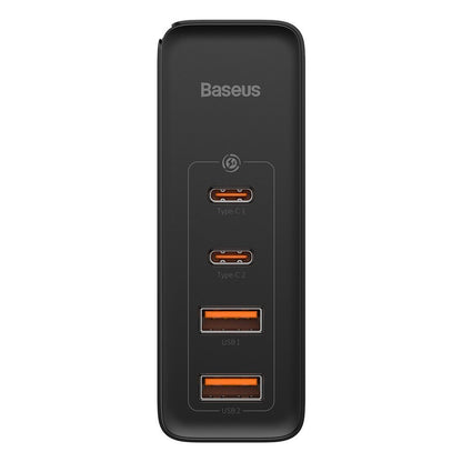 Netwerklader Baseus GaN2 Pro, 100W, 5A, 2 x USB-A - 2 x USB-C, Zwart CCGAN2P-L01