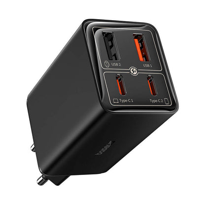 USB-C netwerkoplader Baseus GaN 6 Pro, 65W, 3.25A, 2 x USB-A - 2 x USB-C, zwart P10162701113113-00 