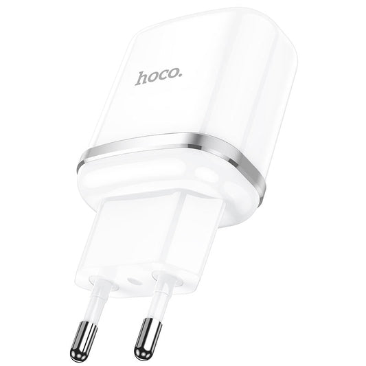 HOCO N3 Netlader, 18W, 3A, 1 x USB-A, Wit