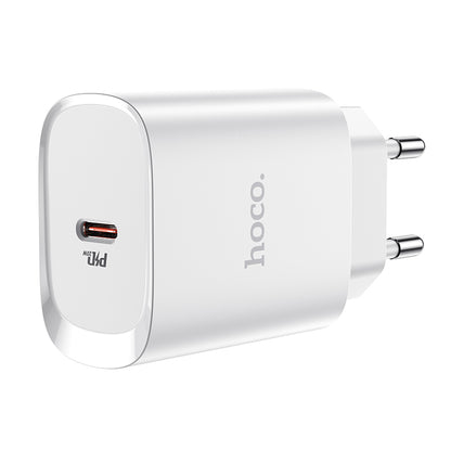 Netwerkoplader HOCO N14, 20W, 3A, 1 x USB-C, Wit