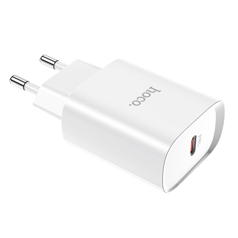 Netwerkoplader HOCO N14, 20W, 3A, 1 x USB-C, Wit