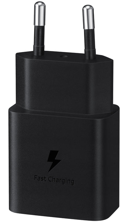 Samsung Network Charger, 15W, 2A, 1 x USB-C, Black EP-T1510NBEGEU