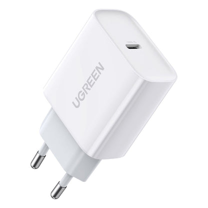 UGREEN CD137 Network Charger, 18W, 3A, 1 x USB-C, White