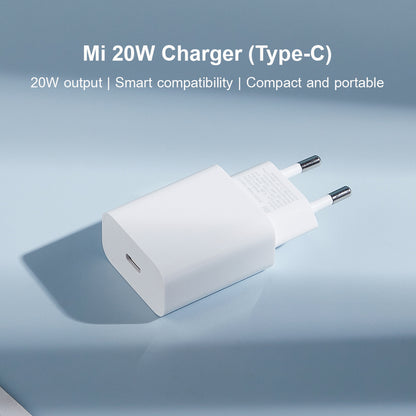 Xiaomi Netwerkoplader, 20W, 3A, 1 x USB-C, Wit BHR4927GL