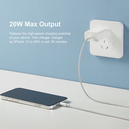 Xiaomi Netlader, 20W, 3A, 1 x USB-C, Wit BHR4927GL