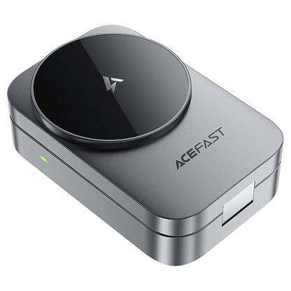 Draadloze Netwerkoplader Acefast E22 3in1, 22.5W, 1.67A, Gri