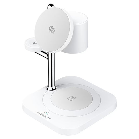 Draadloze Netwerkoplader Acefast E39 3in1, 32.5W, Wit
