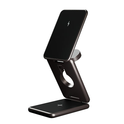 Draadloze Netwerkoplader Allity. AWC-230-22WMS 3in1, 22.5W, 1.67A, Gri