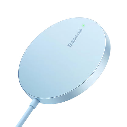 Baseus Simple Mini 3 Wireless Network Charger, 15W, 1.67A, Blue CCJJ040303