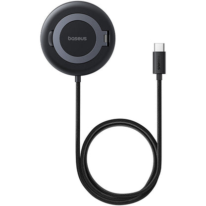 Baseus Simple Mini4 Draadloze Netwerkoplader, 15W, 1.67A, Zwart P10273300121-01
