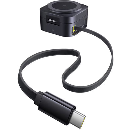 Draadloze Netwerkoplader Baseus PicoGo 2in1, 67W, 3A, 1 x USB-C, Zwart P10276800123-00