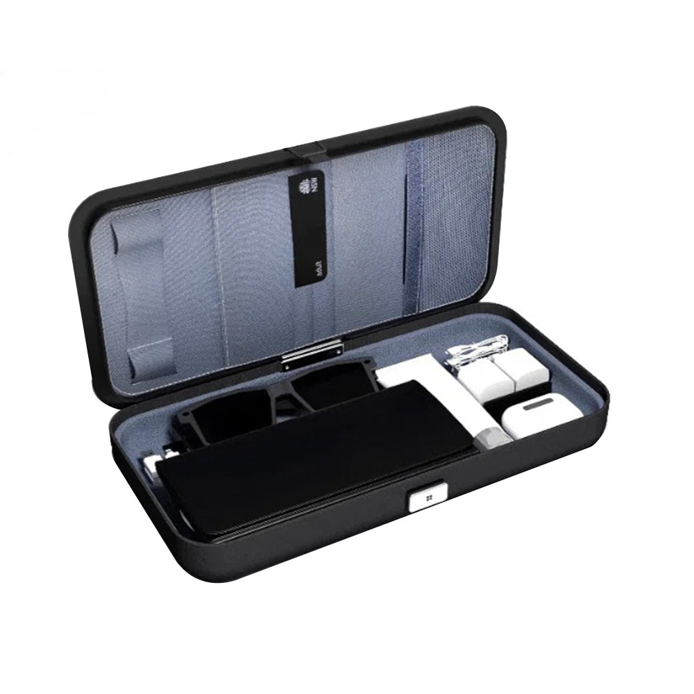 Draadloze Netwerkoplader Edizard PowerCube 3in1, 65W, 3.25A, 1 x USB-C, Gri