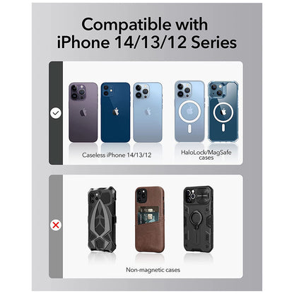 ESR HaloLock Shift Wireless Network Charger, 15W, 1.67A, White