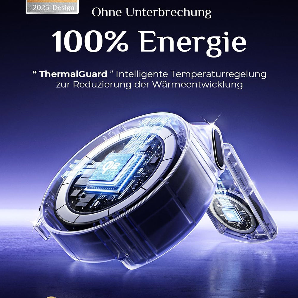 Draadloze Netwerkoplader Lisen W103 3in1, 7.5W, 1.1A, Zwart YL0324090008