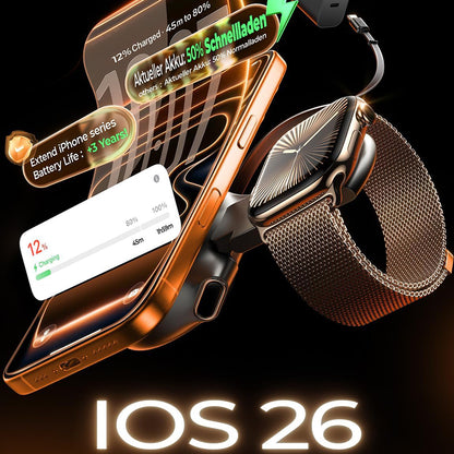 Draadloze Netwerkoplader Lisen W103 3in1, 7.5W, 1.1A, Zwart YL0324090008