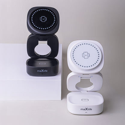 MaXlife MXWC-06 3in1 Wireless Network Charger, 15W, 1.67A, Black