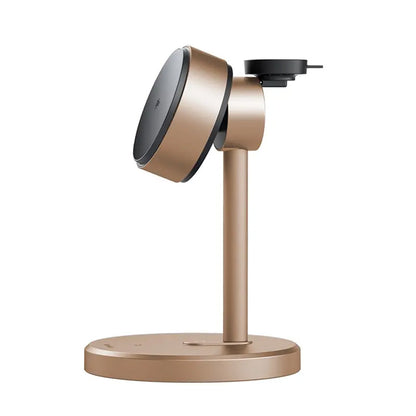 Draadloze Netwerkoplader McDodo CH-2463 Swan 3in1, 22.5W, 1.67A, Goud
