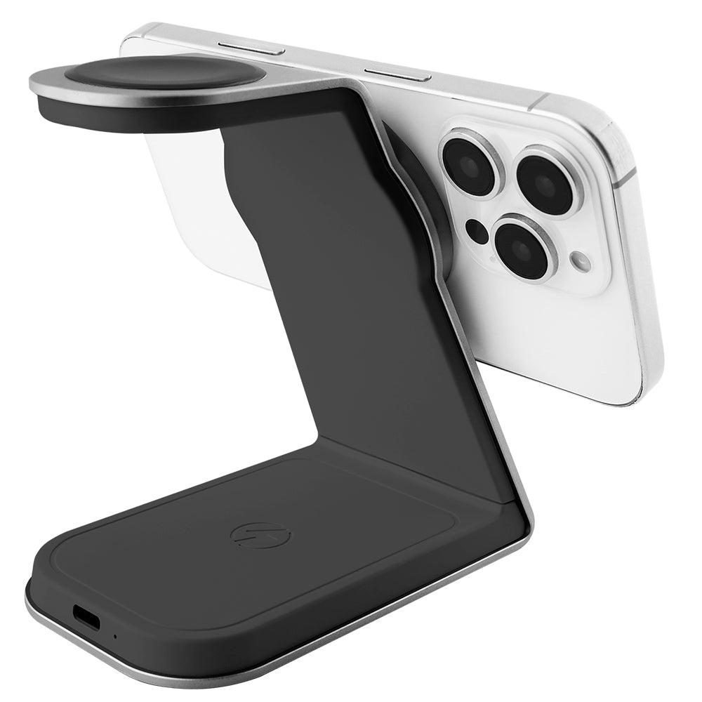 Proove Omni Power 3in1 Wireless Network Charger, 15W, 1.67A, Gray WSOP15020003