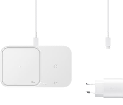Samsung Duo Draadloze Netlader, 15W, 1.67A, Wit, Herverpakt EP-P5400TWEGEU