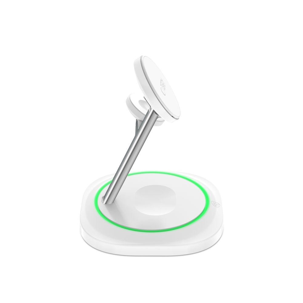 Draadloze Netwerkoplader Tech-Protect QI15W-A46 3in1, 15W, 1.67A, Wit