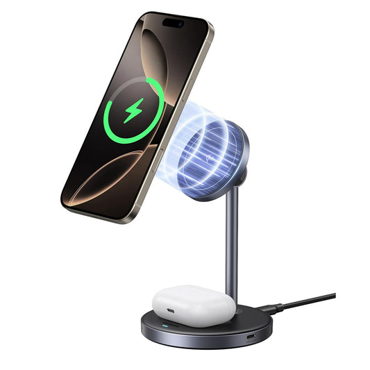 UGREEN W710 3in1 Draadloze Netwerkoplader, 20W, 1.67A, 1 x USB-C, Zwart