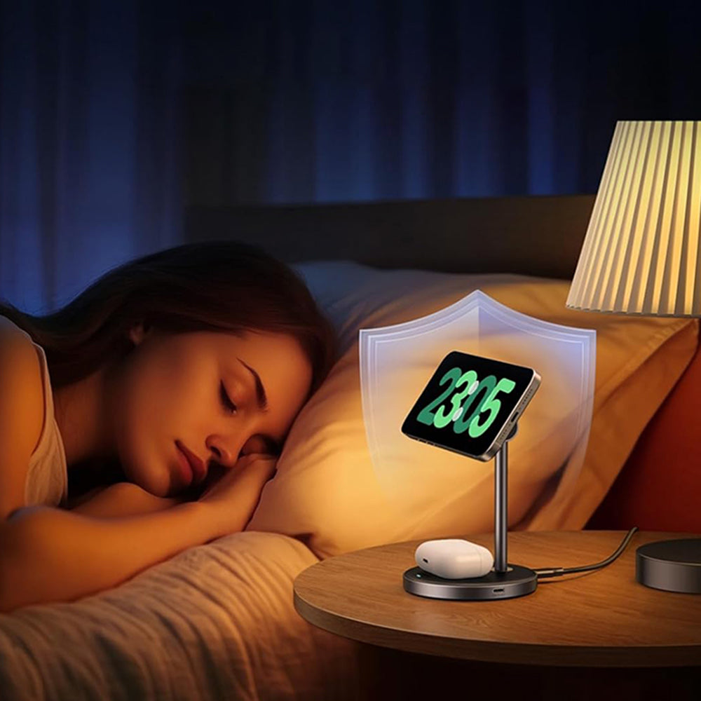 UGREEN W710 3in1 Draadloze Netwerkoplader, 20W, 1.67A, 1 x USB-C, Zwart