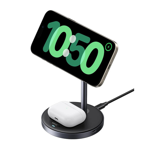 UGREEN W710 3in1 Draadloze Netwerkoplader, 20W, 1.67A, 1 x USB-C, Zwart