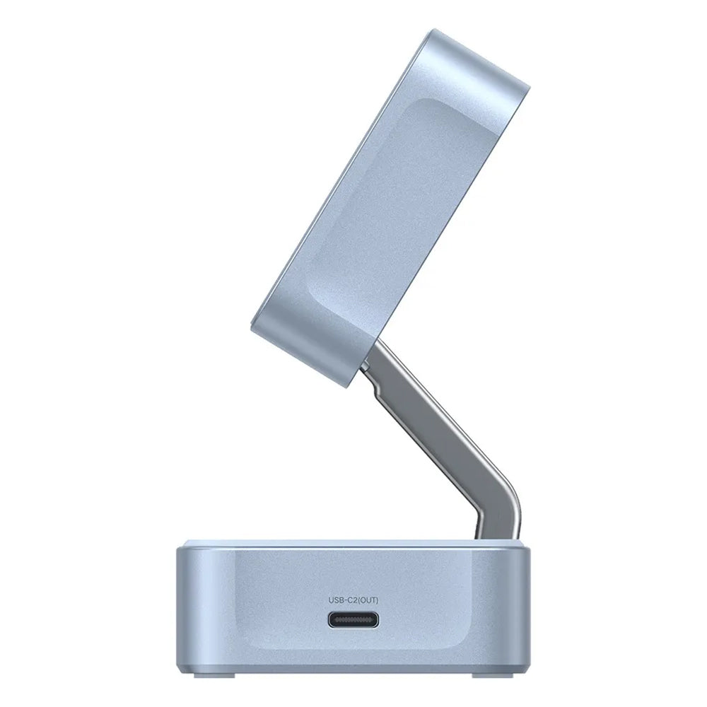 Draadloze Netwerkoplader UGREEN W752 2in1, 35W, 3A, 1 x USB-C, Blauw