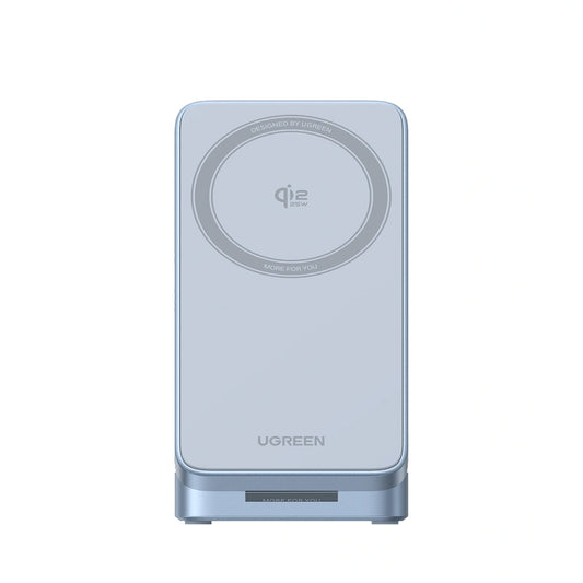 Draadloze Netlader UGREEN W757 (65901) 3in1, 25W, Blauw