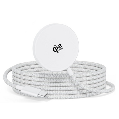 Draadloze netlader XO Design JH025, 25W, 1.67A, Wit