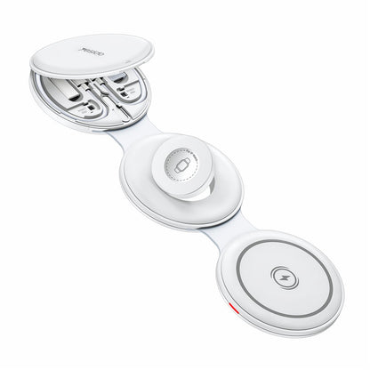 Draadloze Netwerkoplader Yesido DS29 5in1, 15W, 1.67A, Wit