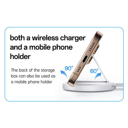 Draadloze Netwerkoplader Yesido DS29 5in1, 15W, 1.67A, Wit