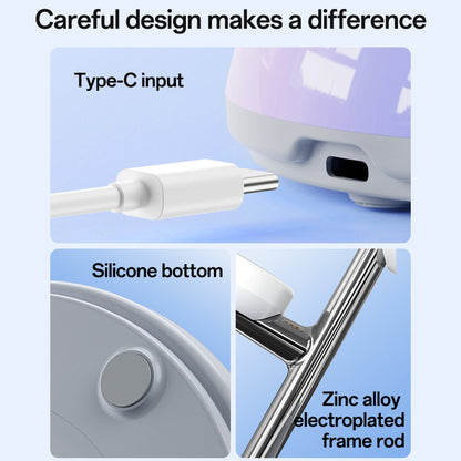 Draadloze Netwerkoplader Yesido DS31 3in1, 15W, 1.67A, Wit