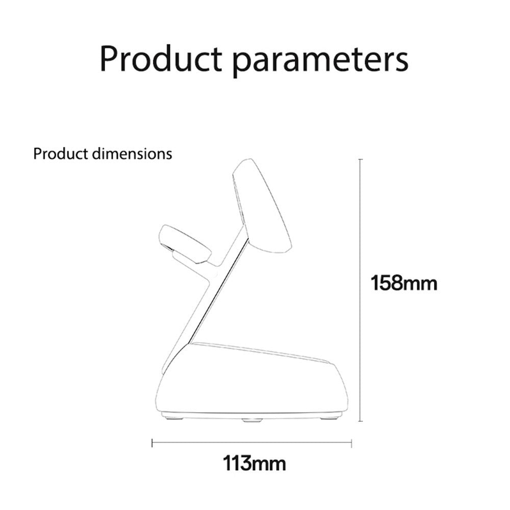 Draadloze Netwerkoplader Yesido DS31 3in1, 15W, 1.67A, Wit